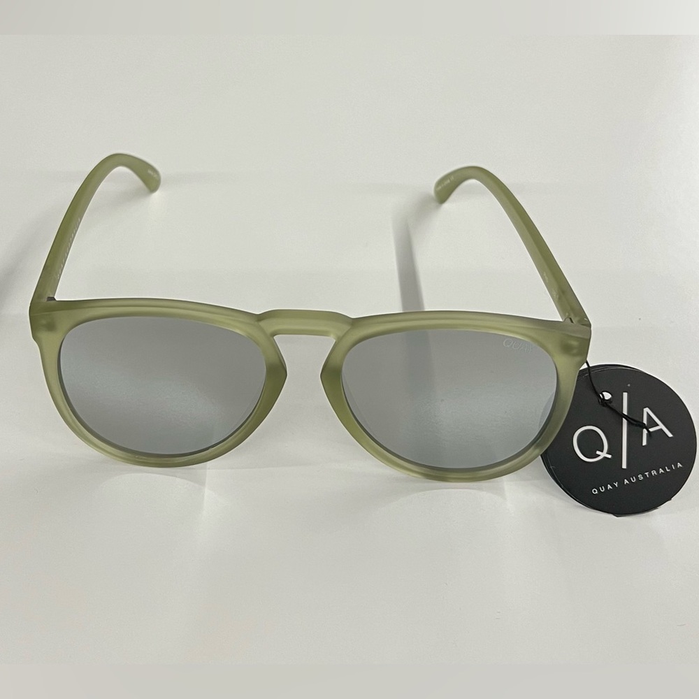 Quay Australia Olive Green Sunglasses